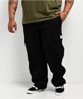 Pro Club Heavyweight Black Cargo Sweatpants