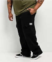 Pro Club Heavyweight Black Cargo Sweatpants