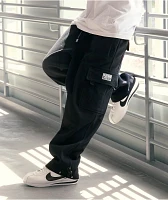 Pro Club Heavyweight Black Cargo Sweatpants
