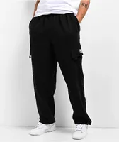 Pro Club Heavyweight Black Cargo Sweatpants