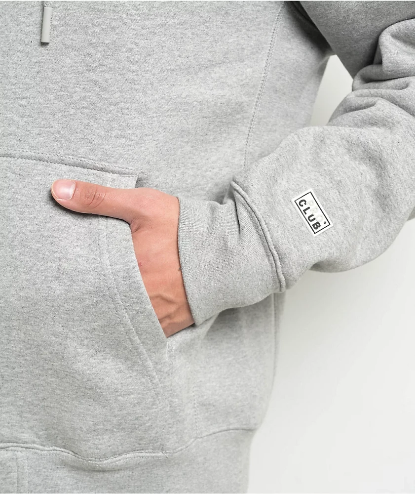 Pro Club Heavyweight Grey Zip Hoodie