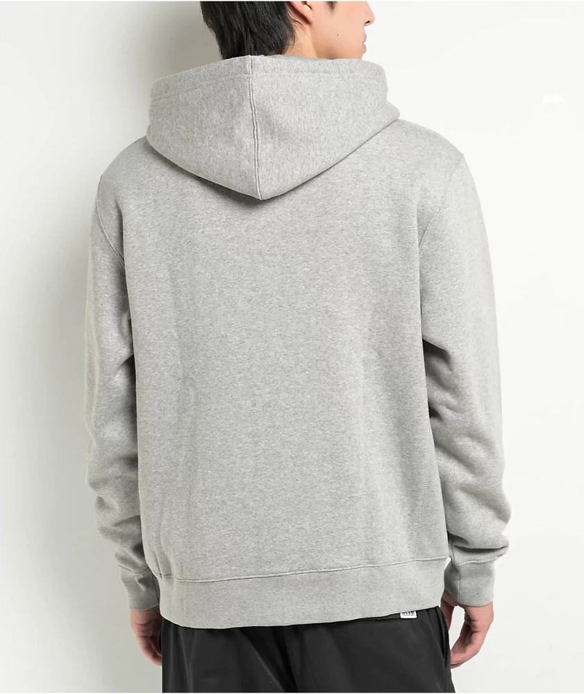 Pro Club Heavyweight Grey Zip Hoodie