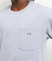 Pro Club Heavyweight Pocket Grey T-Shirt
