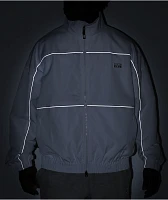 Pro Club Heavyweight White Track Jacket