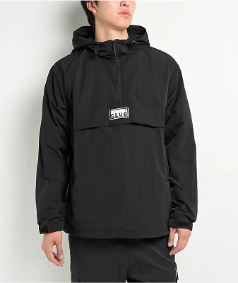 Pro Club Metallic Black Anorak Jacket