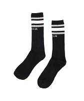 Pro Club Stripe Black Crew Socks