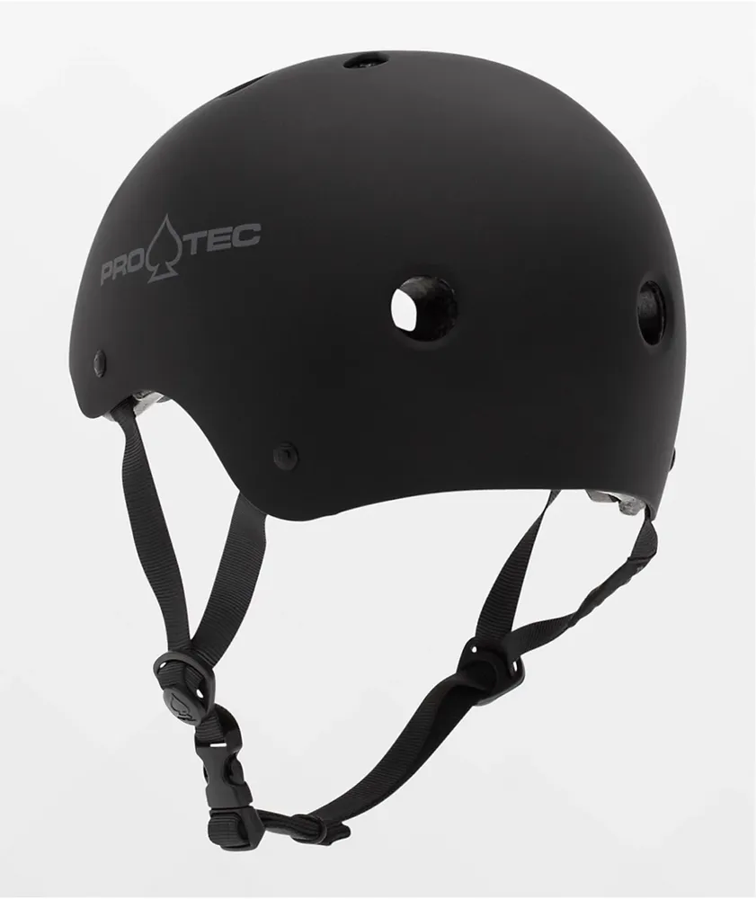 Pro-Tec CPSC Classic Matte Black Skate Helmet