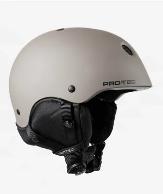 Pro-Tec Classic Warm Grey Snow Helmet
