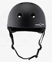 Pro-Tec Low Pro Certified Matte Black Skateboard Helmet