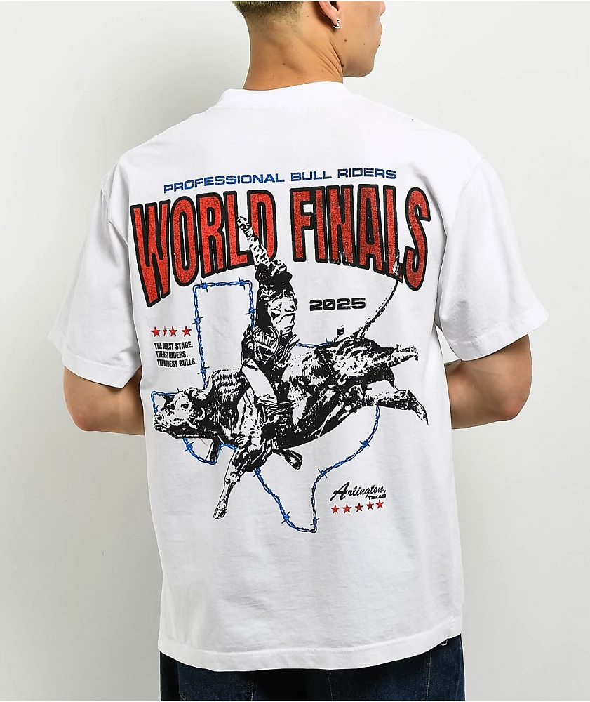 Professional Bull Riders World Finals White T-Shirt