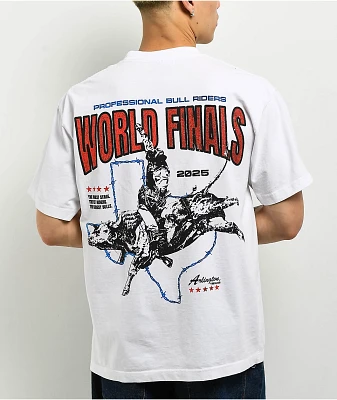 Professional Bull Riders World Finals White T-Shirt
