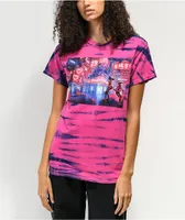 Proper Gnar Cyberpunk Pink & Blue Tie Dye T-Shirt