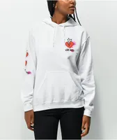 Proper Gnar Love Hurts White Hoodie