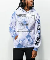 Proper Gnar Puffs Purple Tie Dye Hoodie