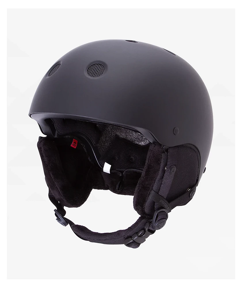 Protec Stealth Black Snowboard Helmet