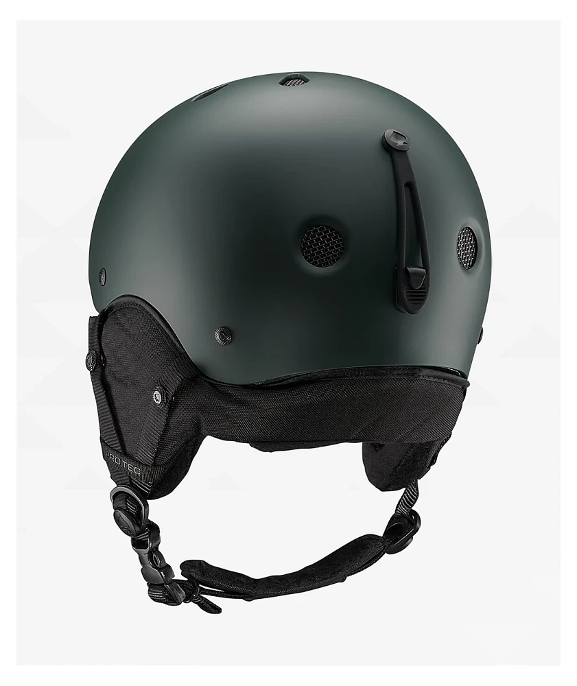 Protec Stealth Matte Fir Snowboard Helmet