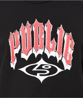 Public Dispute Black T-Shirt