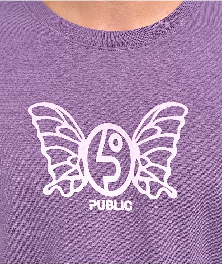 Public Jibgurl Purple T-Shirt