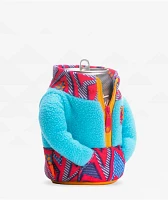 Puffin The Fleece Totally Teal Can Cooler