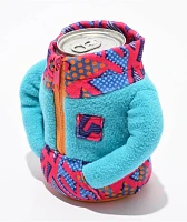 Puffin The Fleece Totally Teal Can Cooler