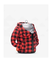 Puffin The Lumberjack Red Can Cooler