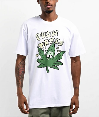 Push Trees Stay Smokin Black T-Shirt