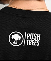 Push Trees Survival Tactics Black T-Shirt