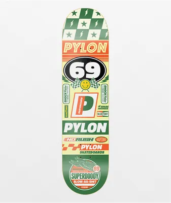 Pylon No Rush 8.25" Skateboard Deck