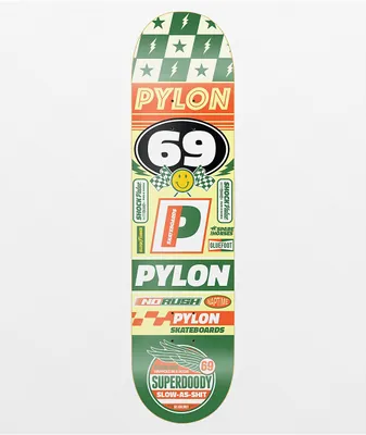 Pylon No Rush 8.25" Skateboard Deck