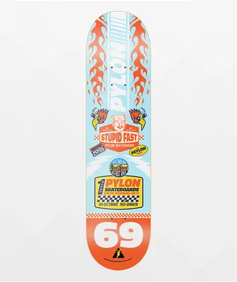 Pylon Stupid Fast 8.5" Skateboard Deck