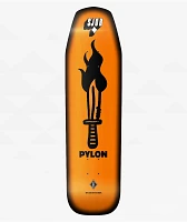 Pylon x Sam James Coffee The Pick Butterknife 9.0" Skateboard Deck