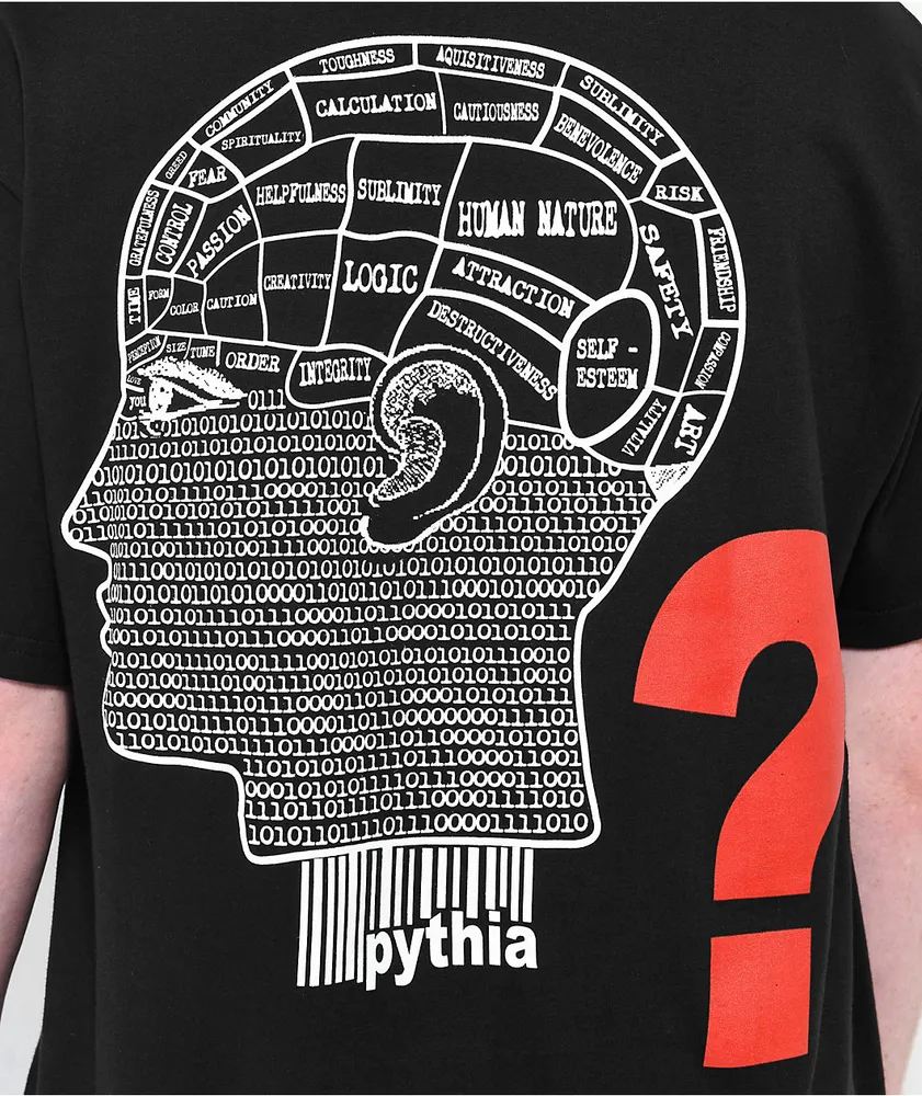 Pythia Id Ego Black T-Shirt