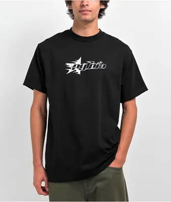 Pythia Metallic Logo 2 Black T-Shirt