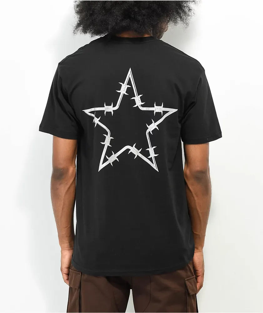 Pythia Metallic Logo Black T-Shirt