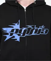 Pythia Star Black Zip Hoodie