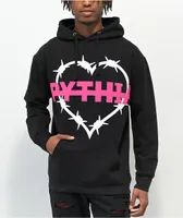 Pythia Valentines Black Hoodie