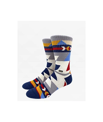 Pyvot Arrow Grey Crew Socks