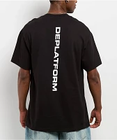 Quasi Drop Out Black T-Shirt