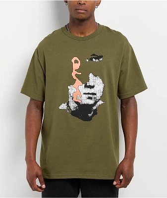 Quasi Edger Military Green T-Shirt