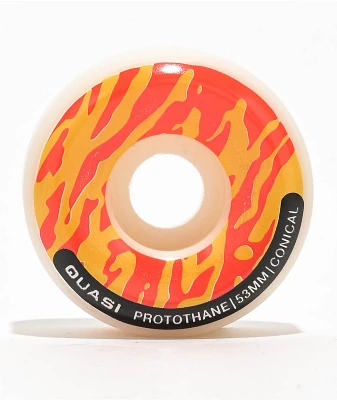 Quasi Protothane Conical 53mm 83b Skateboard Wheels