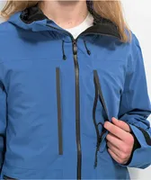 Quicksilver Sammy Carlson Stretch Quest Blue 15K Snowboard Jacket