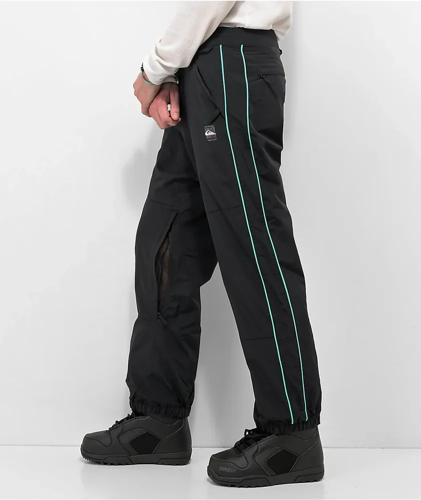 Quicksilver Snow Down Black 15K Snowboard Pants