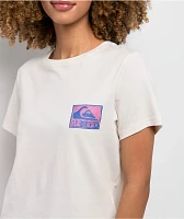 Quicksilver Stamped Classic White T-Shirt