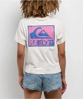 Quicksilver Stamped Classic White T-Shirt