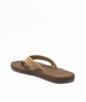 Quiksilver Carver Suede Core Tan Sandals