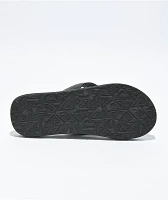 Quiksilver Makaha Solid Dark Grey Sandals