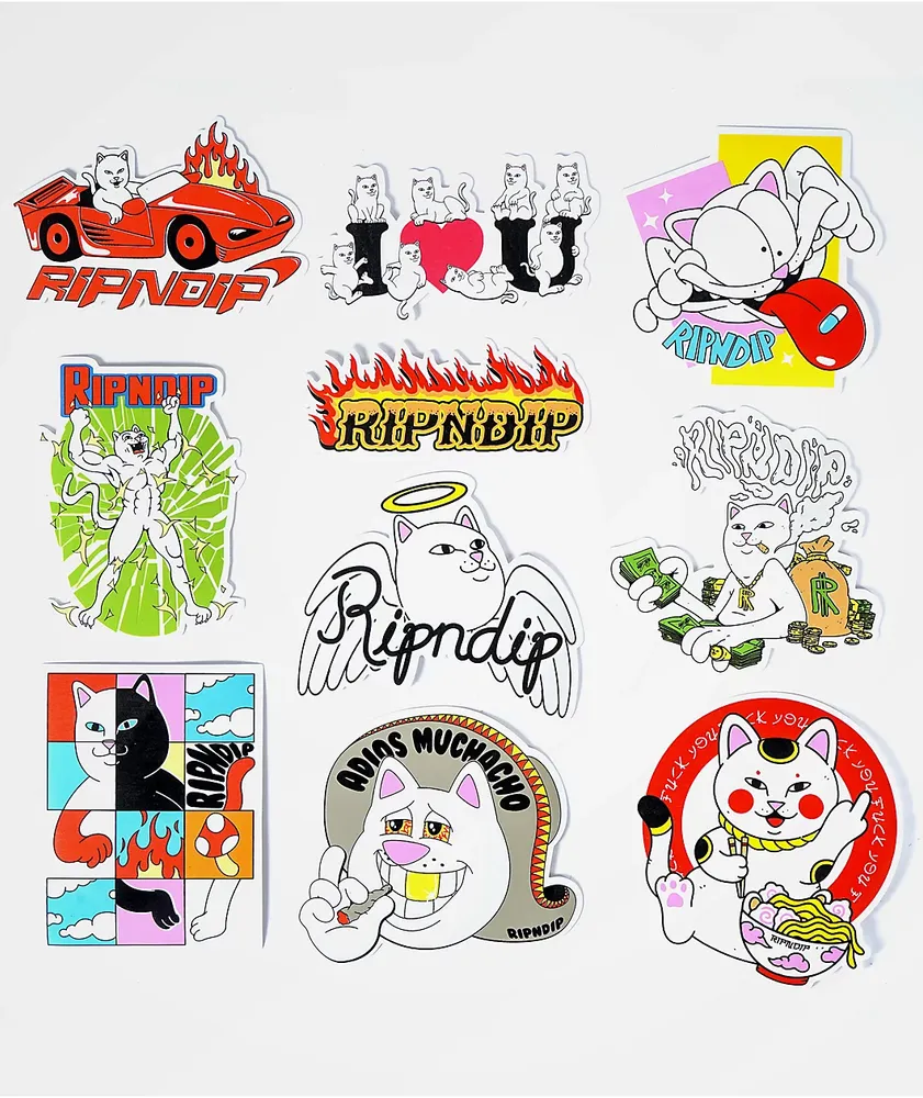 RIPNDIP 3 Assorted Sticker Pack