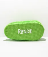 RIPNDIP Alien Green Slippers