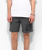 RIPNDIP Beautiful Trip Grey Sweat Shorts