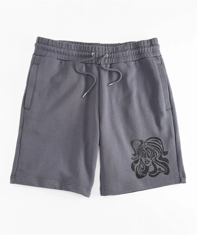 RIPNDIP Beautiful Trip Grey Sweat Shorts